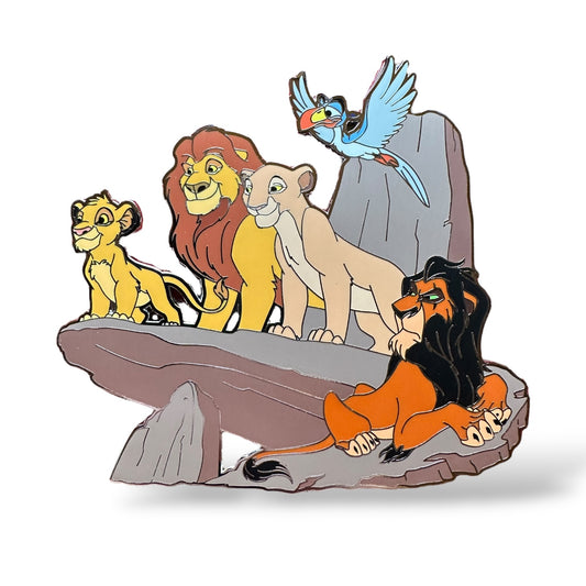 Disney Parks The Lion King 25th Anniversary Pride Rock Jumbo Pin