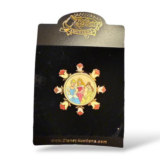 Disney Auctions Three Princesses Pin