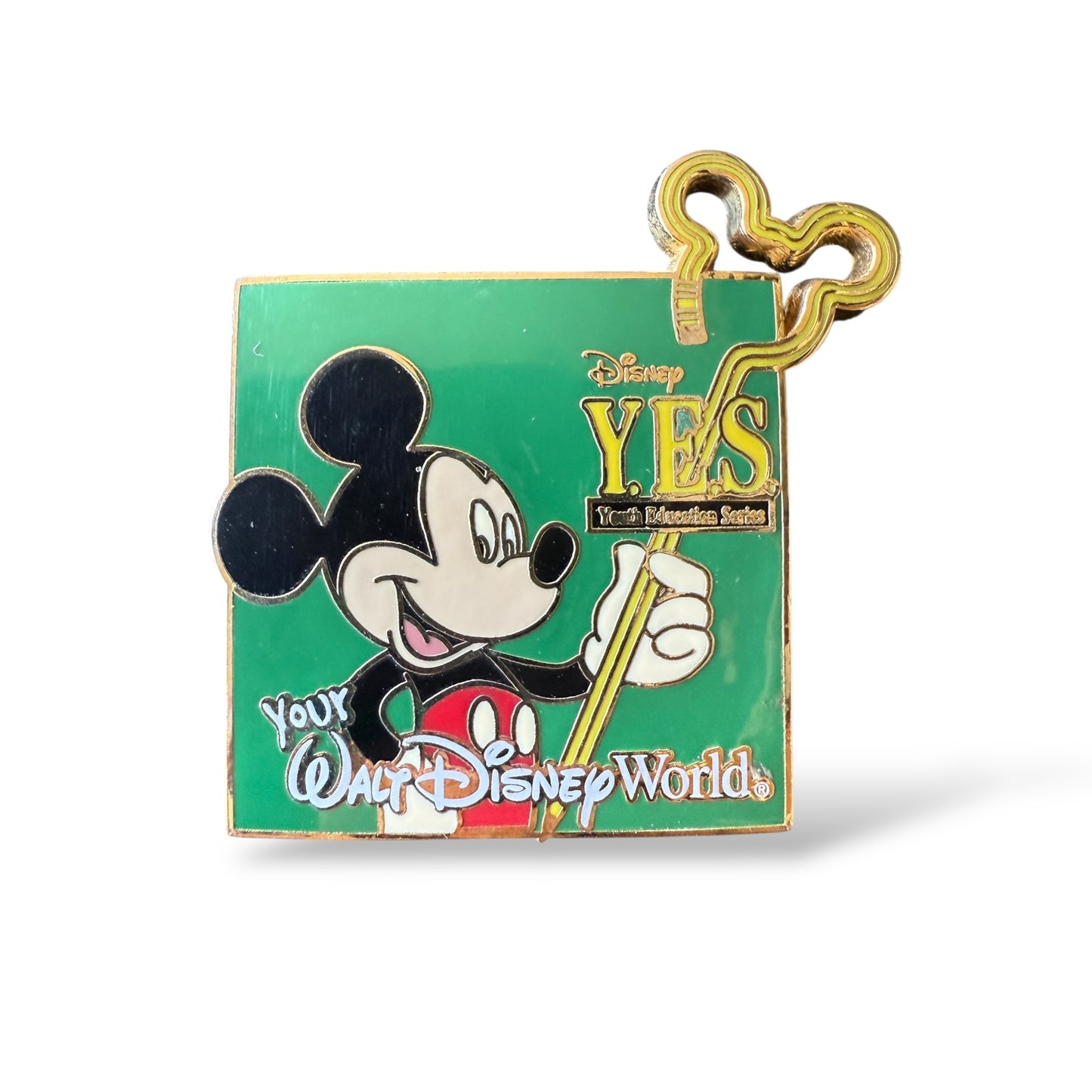 WDW Mickey Y.E.S. Youth Education Series Pin