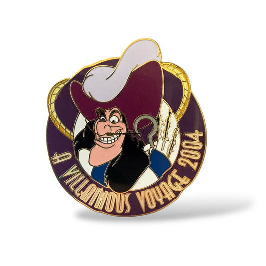 DCL A Villainous Voyage Life Preserver Captain Hook Pin