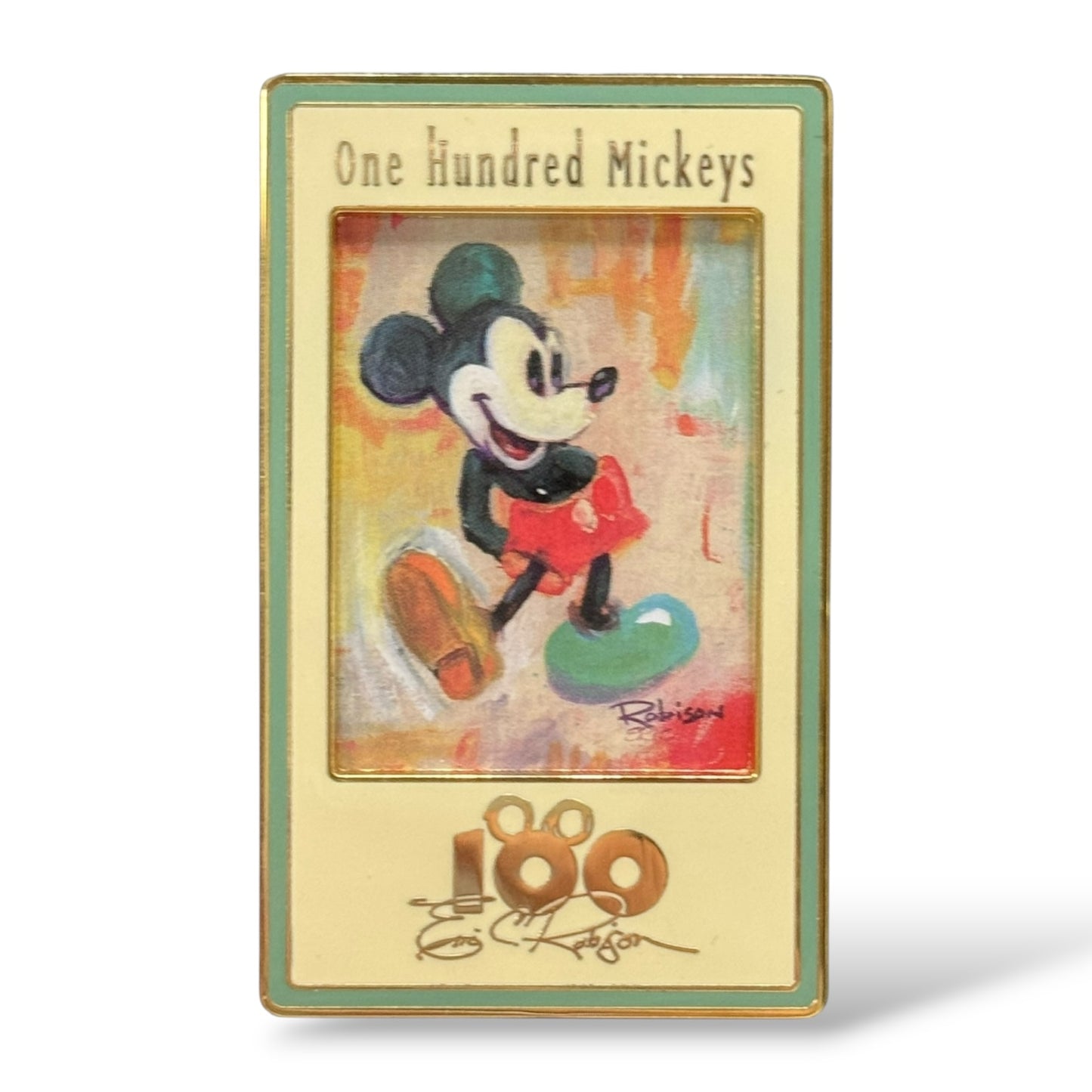 DLR One Hundred Mickeys Jelly Bean Pin