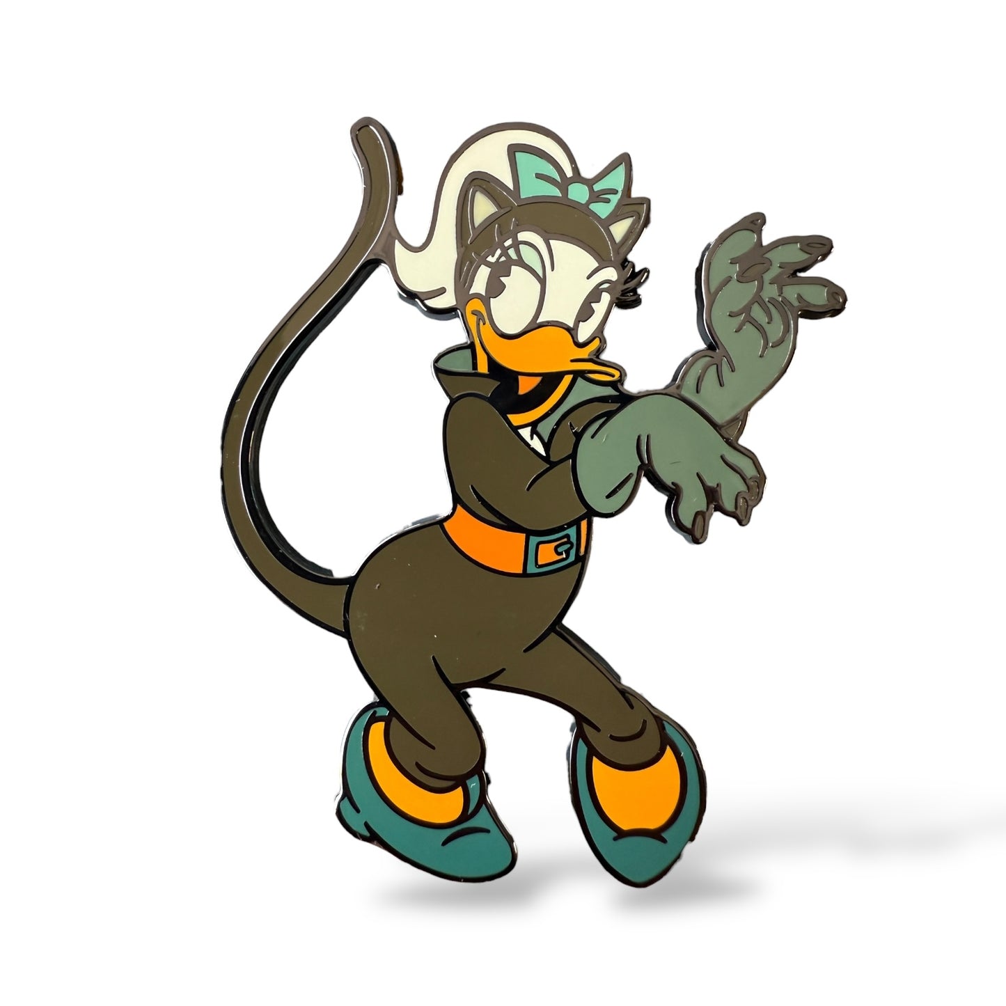 DLRP Halloween 2025 Daisy in a Black Cat Costume Pin