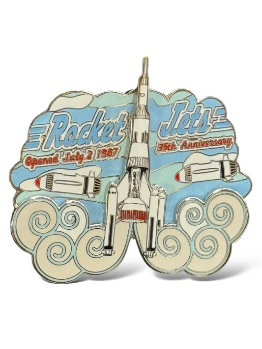 DLR Rocket Jets 35th Anniversary Pin