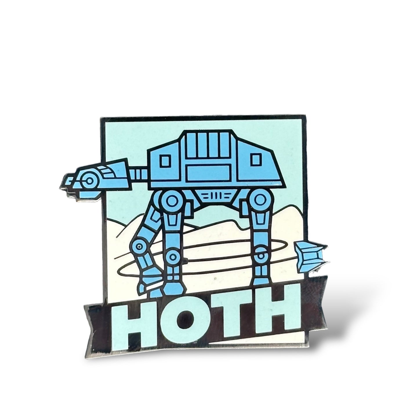 D23 Fantastic World Hoth Pin