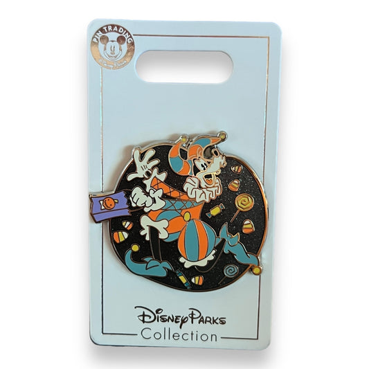 Disney Parks Halloween Goofy Jester Pin