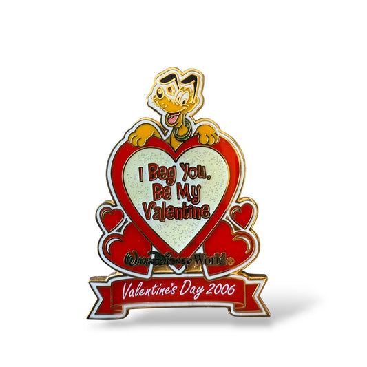 WDW Valentine's Day 2006 To My Valentine Pluto Pin