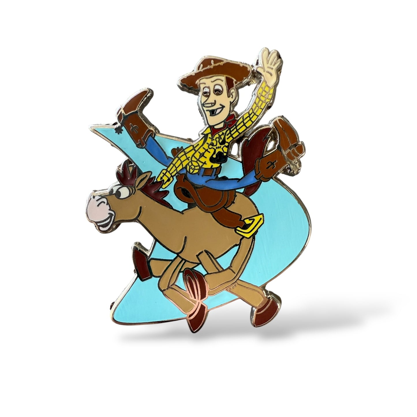 DLR Toy Story Zoetrope Mystery Woody Riding Bullseye Pin