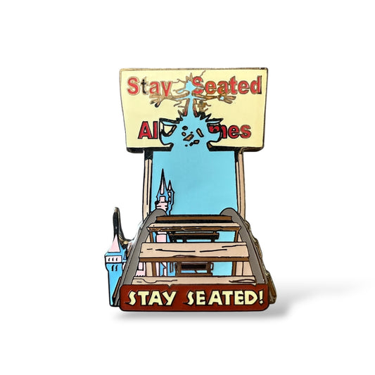 DEC Wild about Safety Stay Seated Pin