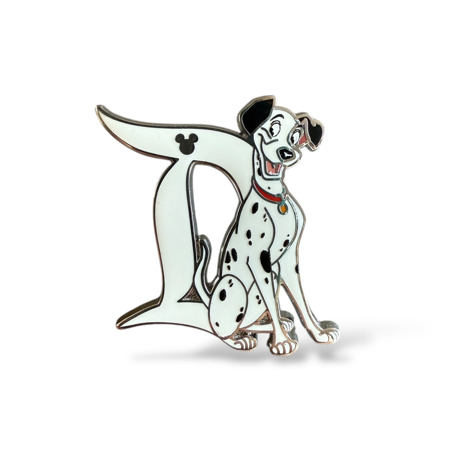 Cast Lanyard Disney "D" Pongo Hidden Mickey Pin