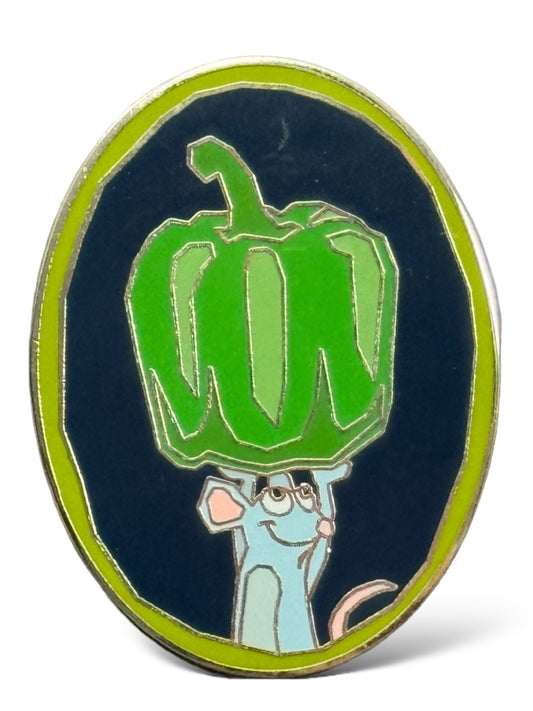 WDW Remy's Hide and Squeak 2015 Bell Pepper Pin