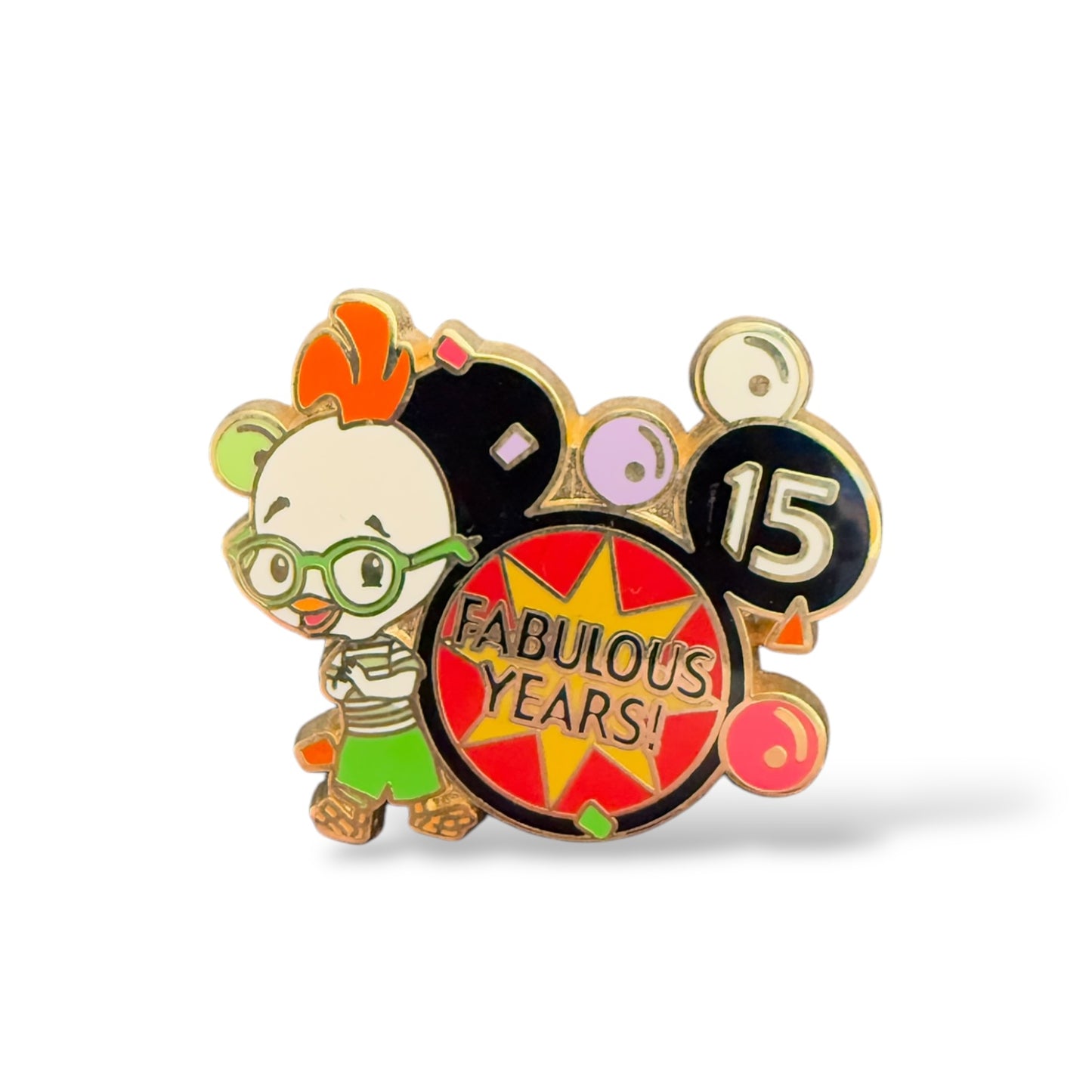 JDS Chicken Little 15 Fabulous Years Pin