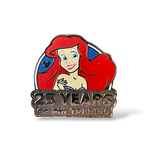 Cast Lanyard 25 Years of Pin Trading Ariel Hidden Mickey Pin