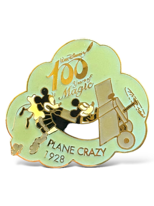 JDS 100 Years of Magic Plane Crazy Pin