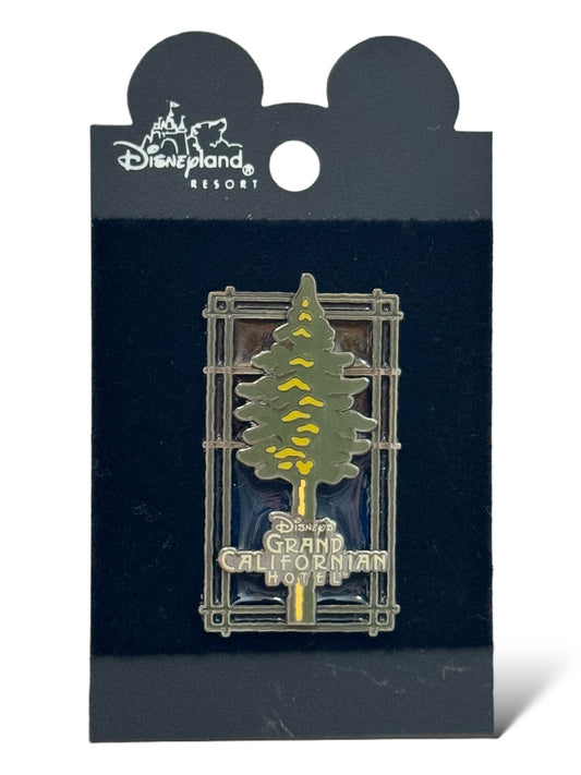 DLR Disney's Grand Californian Hotel Stained Glass Logo Pin