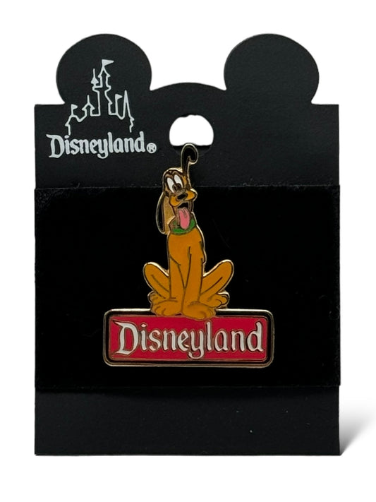 DLR Disneyland Character Sign Pluto Pin