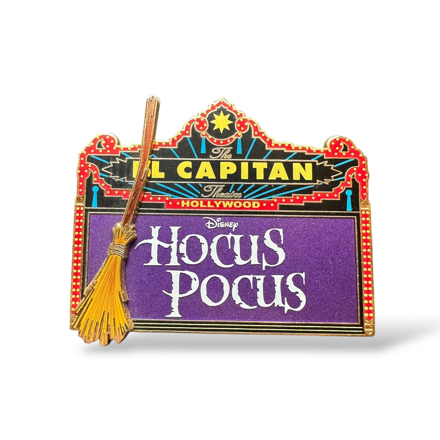 DSSH Hocus Pocus Broom Marquee Pin