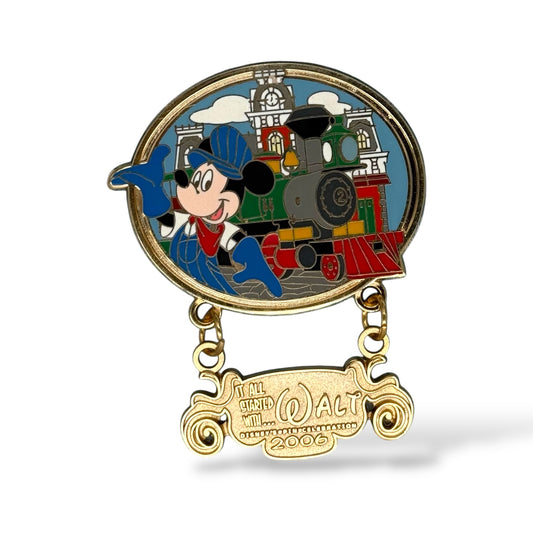 WDW It All Started With Walt Parks, Resorts and Destinations Railroad Pin