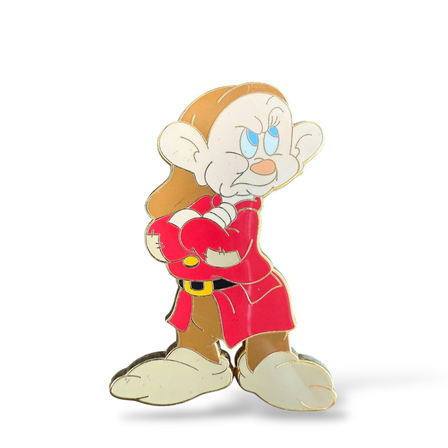 Disney Shopping Dopey Dressed as Grumpy Pin