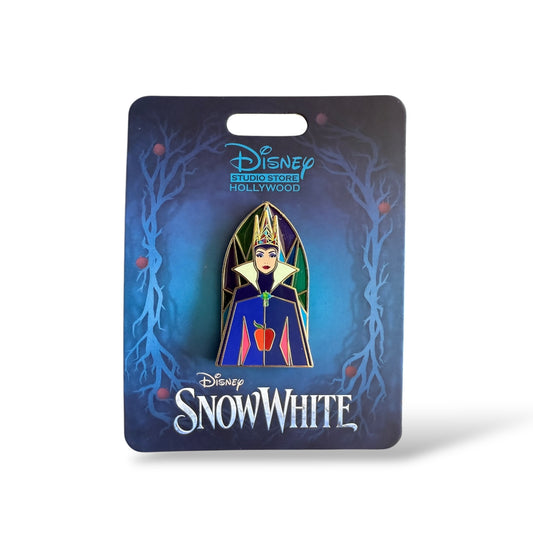 DSSH Snow White Profile on Stained Glass Evil Queen Pin
