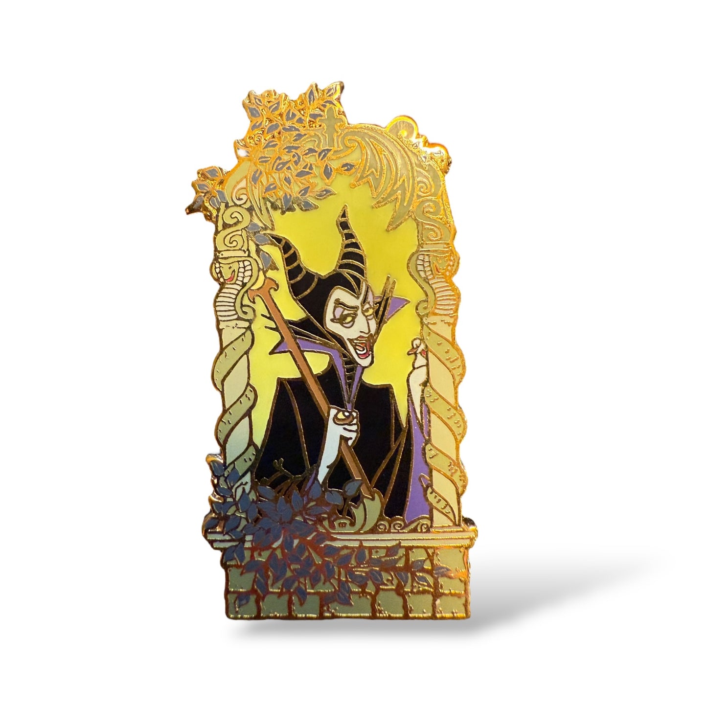 Disney Auctions Maleficent in Frame Pin