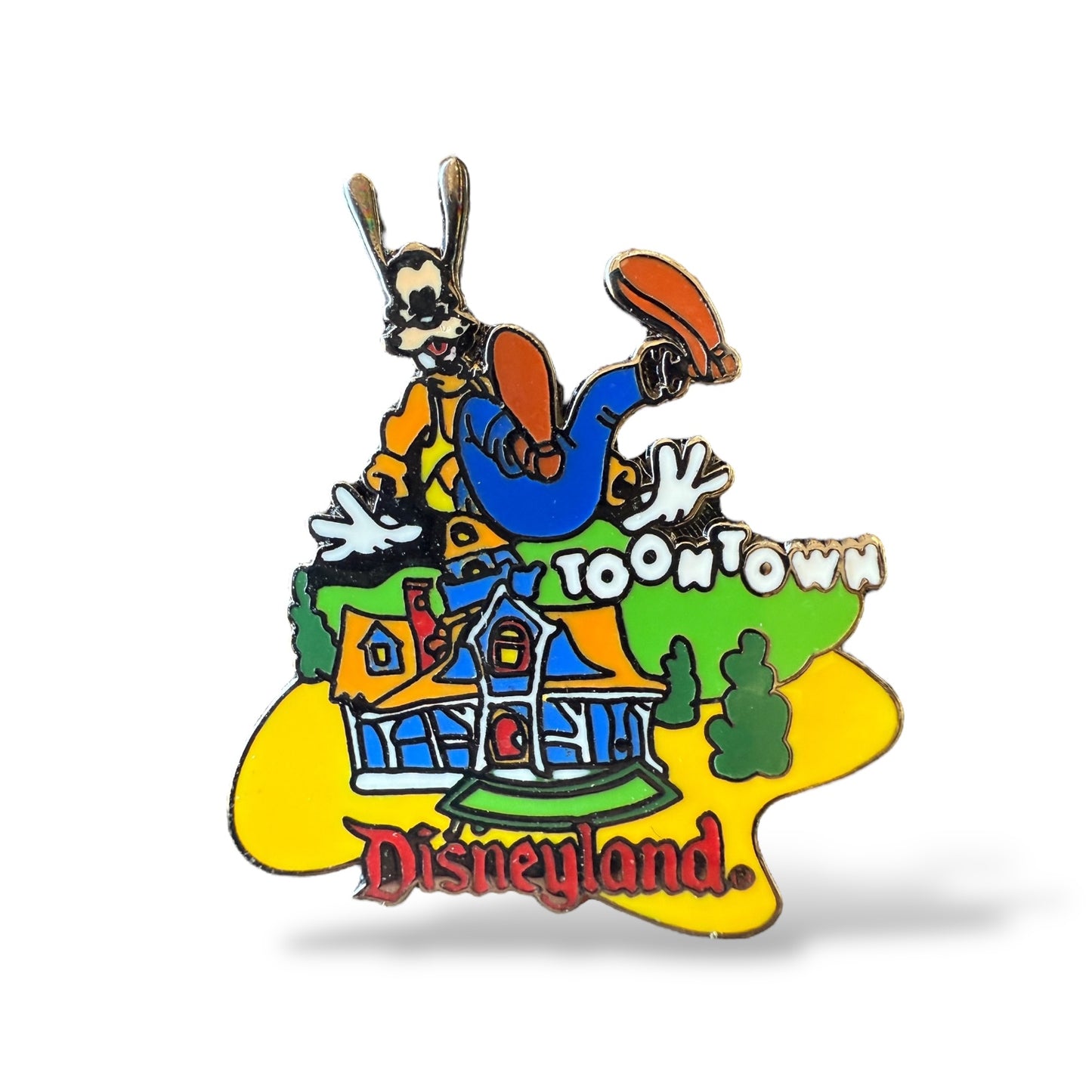 DLR 1998 Attractions Goofy's Toontown House Pin
