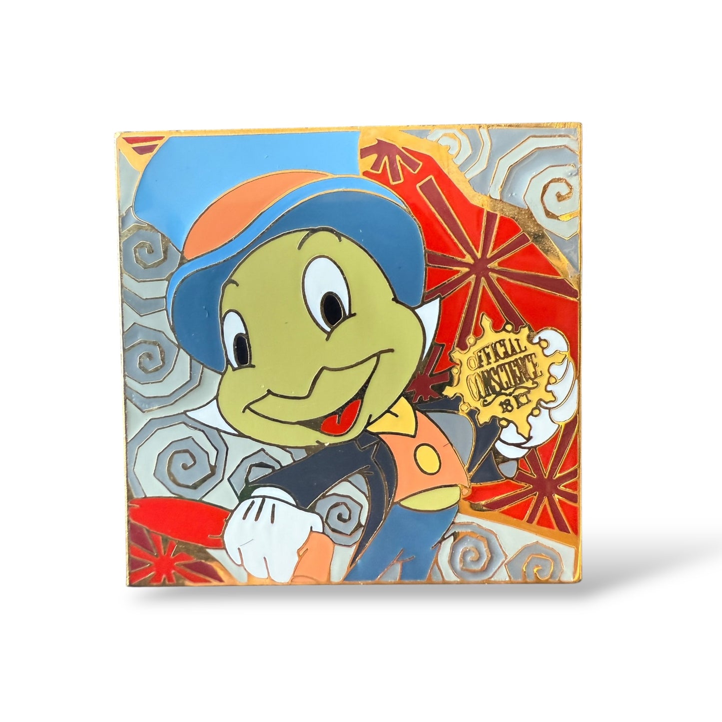 Disney Parks Psychedelic Square Jiminy Pin