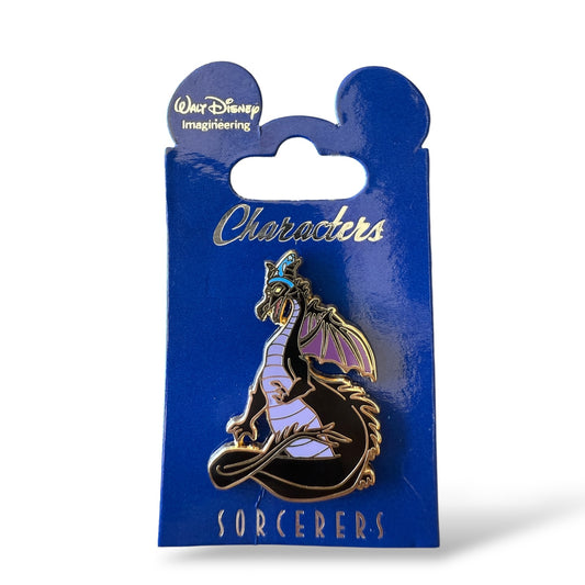 WDI Sorcerer Hat Maleficent Dragon Pin
