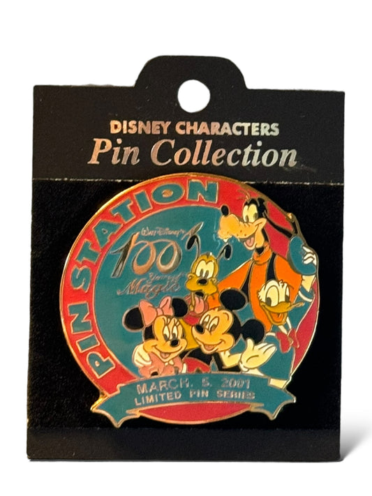 JDS 100 Years of Magic Fab 5 Blue Pin Station Pin