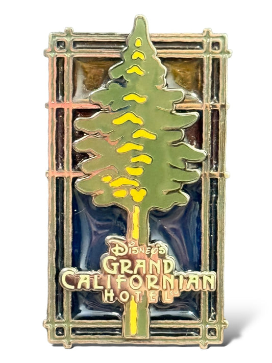 DLR Disney's Grand Californian Hotel Stained Glass Logo Pin