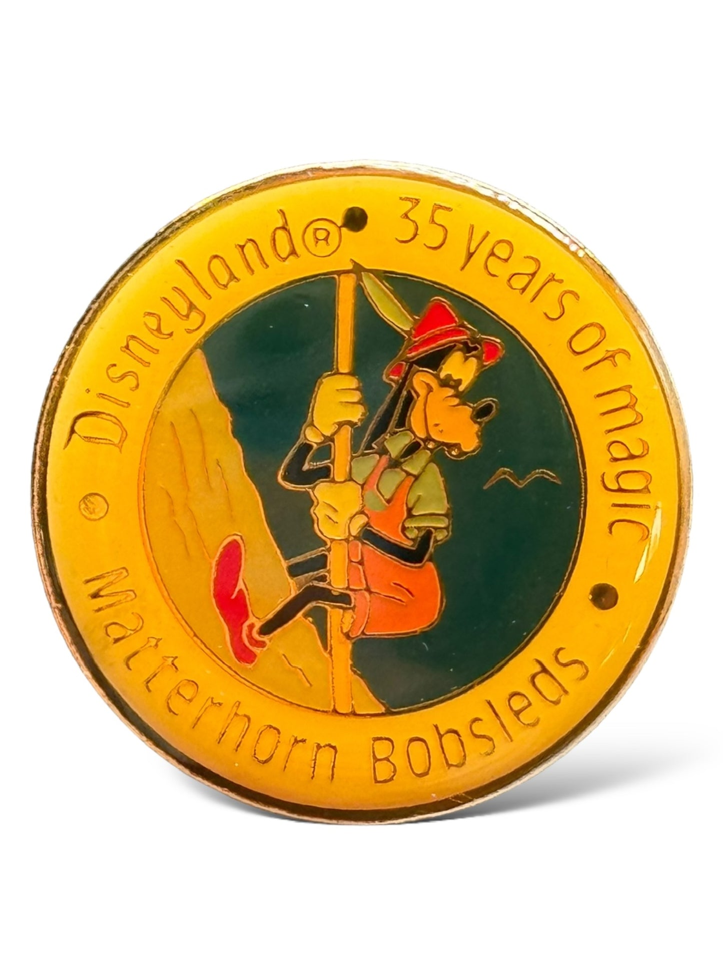 DLR 35 Years of Magic Matterhorn Bobsleds Pin