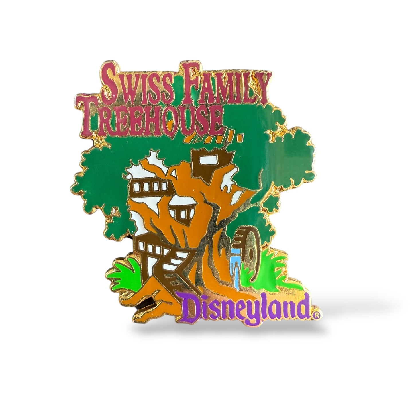 DLR 1998 Attractions Swiss Family Treehouse Pin