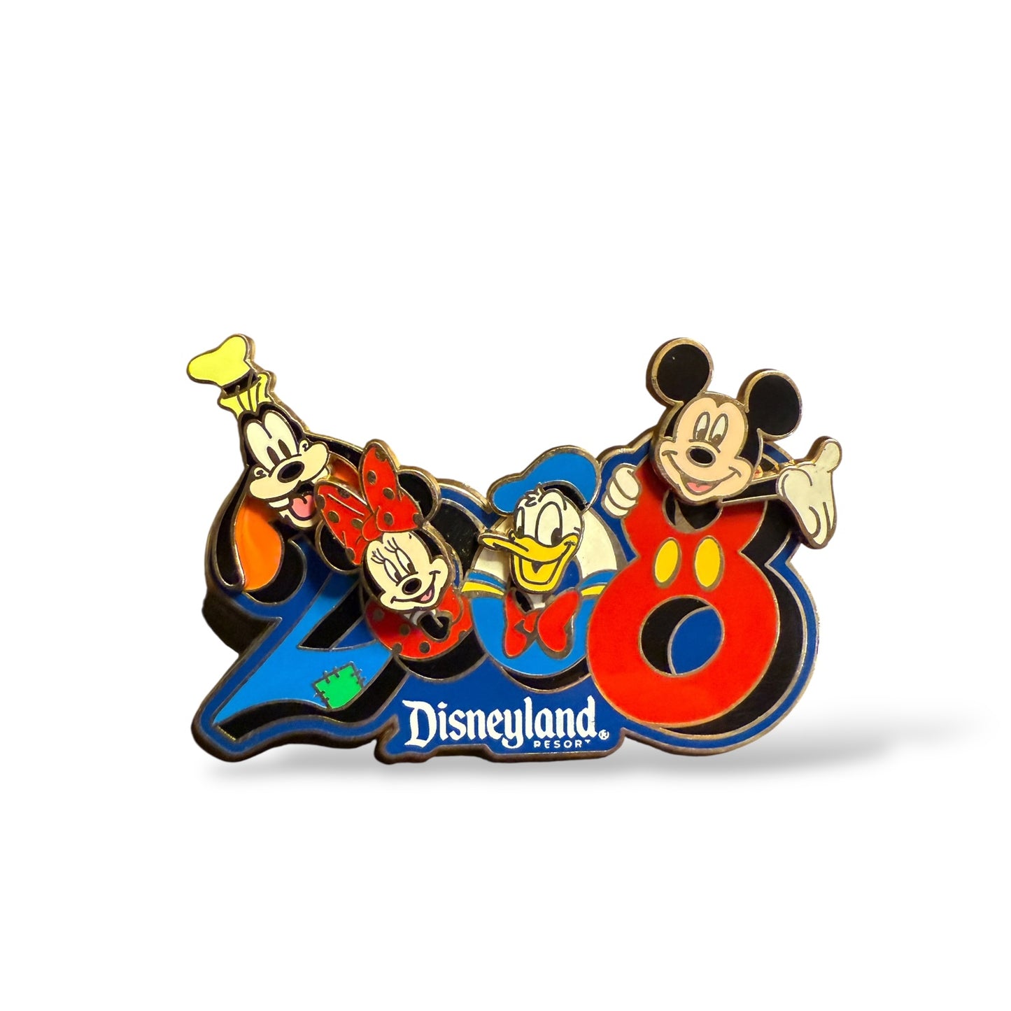WDW 2008 Fab 4 Bobble Heads Pin