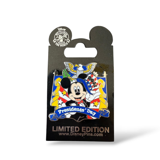 Disney Parks Mickey Presidents' Day 2011 Pin