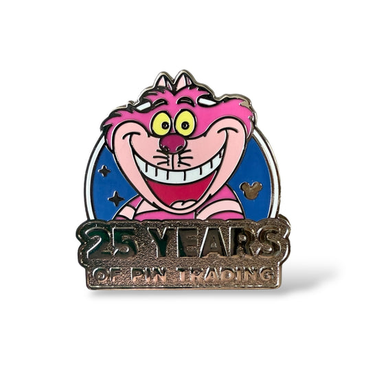 Cast Lanyard 25 Years of Pin Trading Cheshire Hidden Mickey Pin