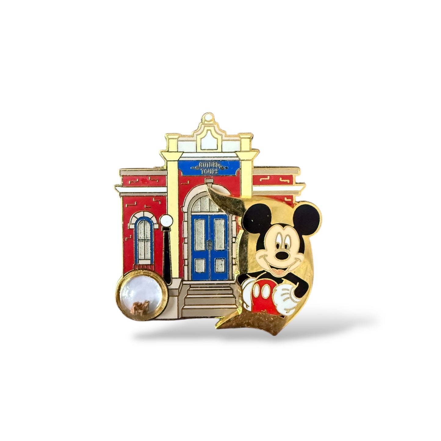 DLR Piece of Disney History Guided Tour Building Pin