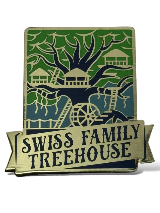 D23 Fantastic World Swiss Family Treehouse Pin