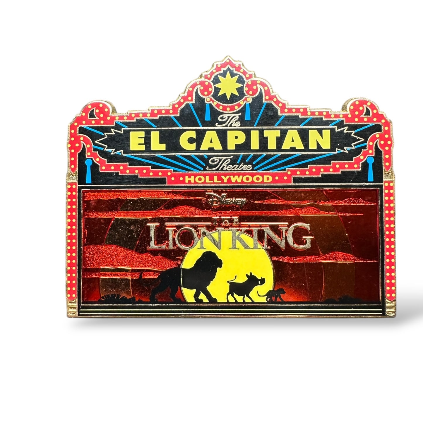 DSSH The Lion King Live Action Marquee Pin