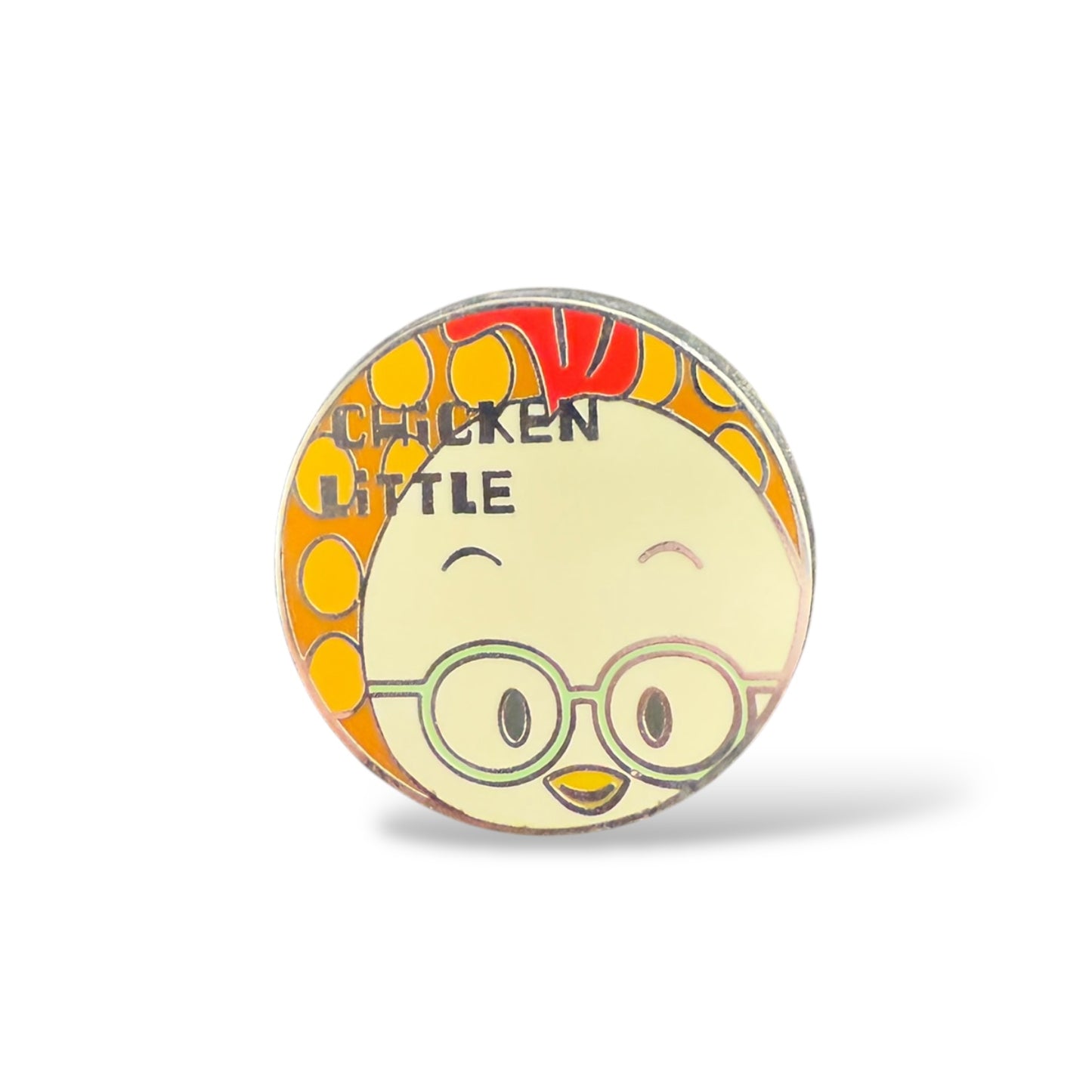 Disney Shopping Chicken Little Round Pin