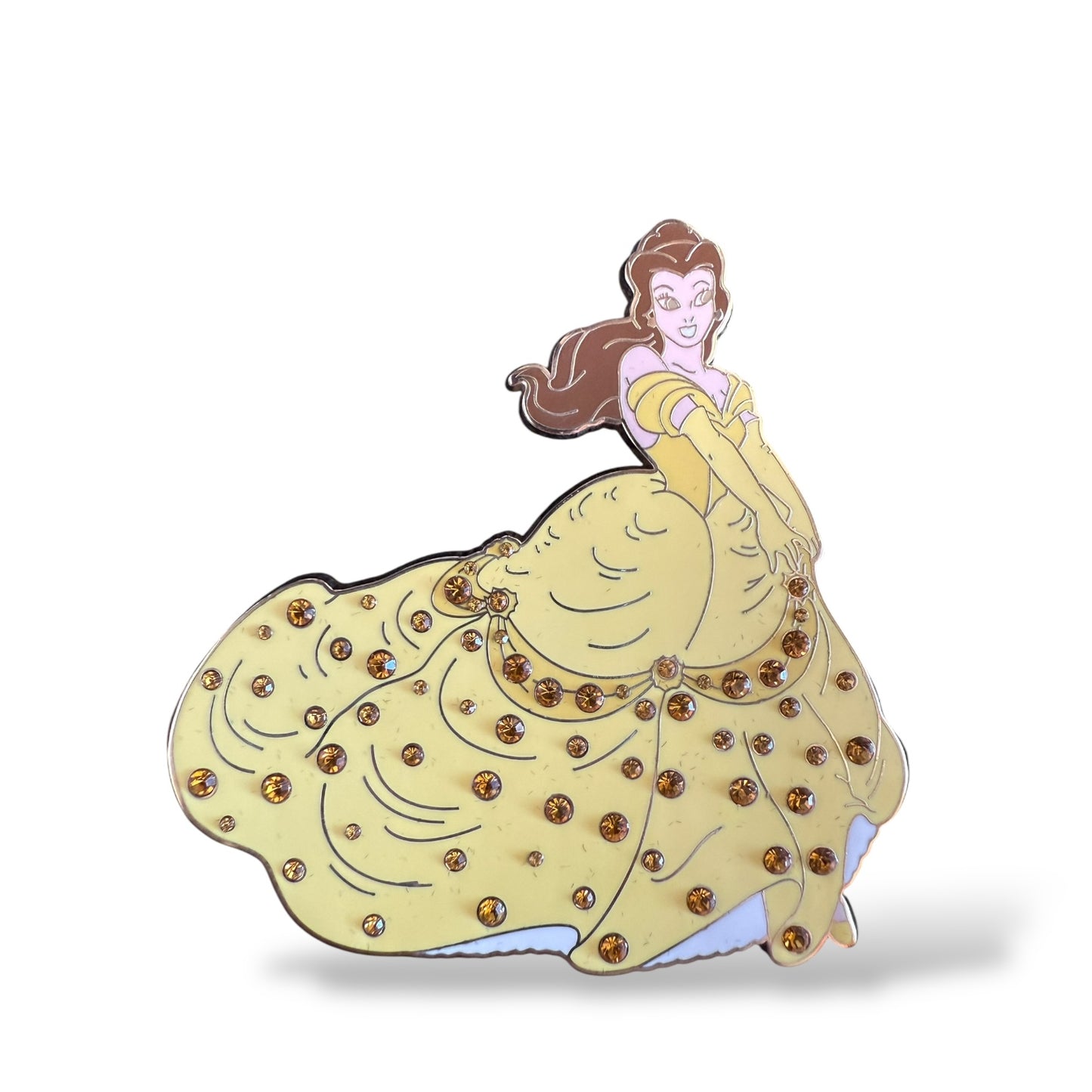 Disney Shopping Beauty and the Beast Belle Pavé Jumbo Pin