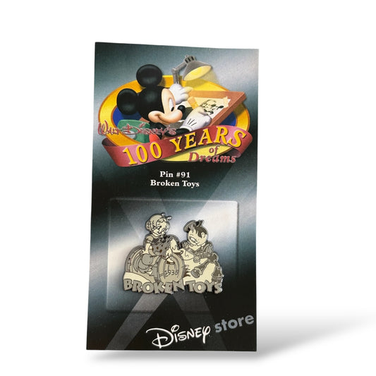 Disney Store 100 Years of Dreams Broken Toys Pin