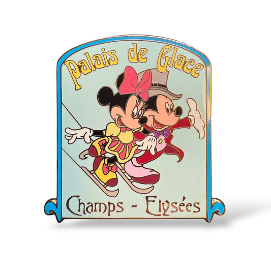 Disney Auctions Mickey & Minnie Mouse Champs Elysees Pin