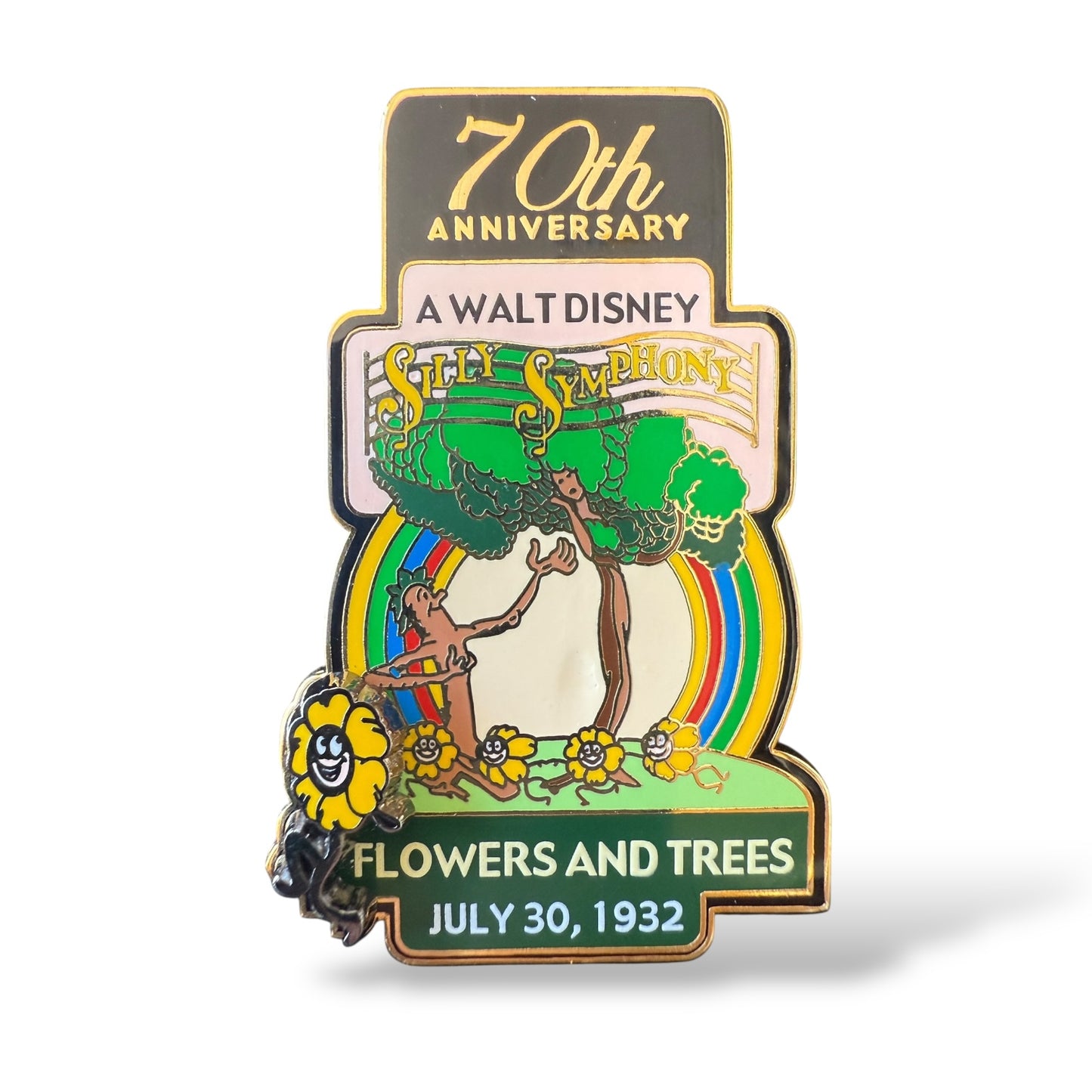 WDW Silly Symphony Flowers and Trees 70th Anniversary Pin