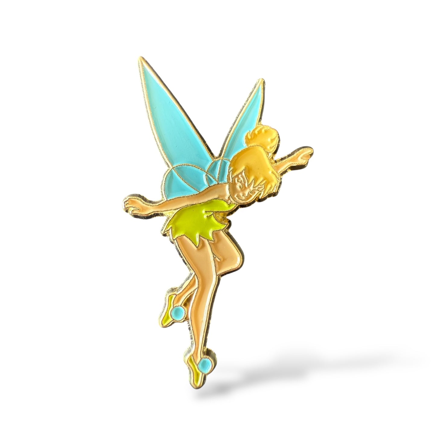 Sedesma Tinker Bell Looking Down with Arms Up Pin