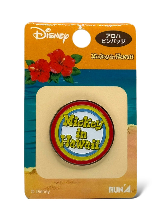 JDS Mickey in Hawaii Logo Pin