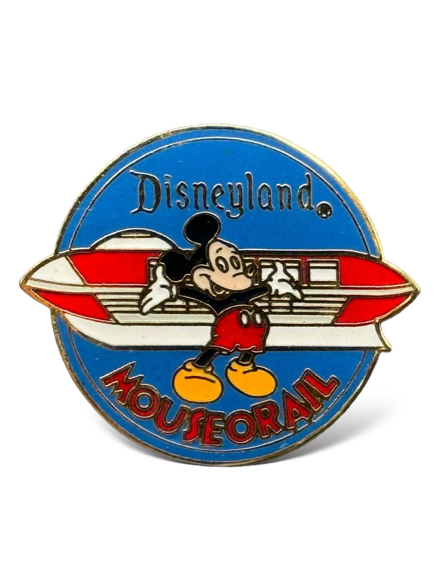 DLR Disneyland Mouseorail Pin