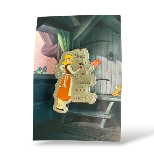 Disney Parks Holiday Ornament Cinderella Pin