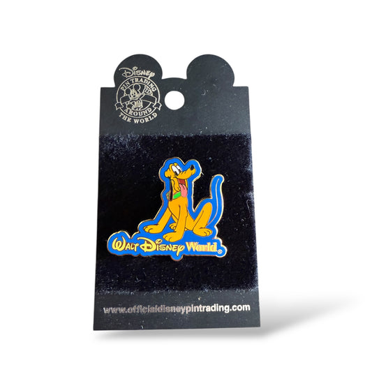 WDW Character Outline Pluto Pin