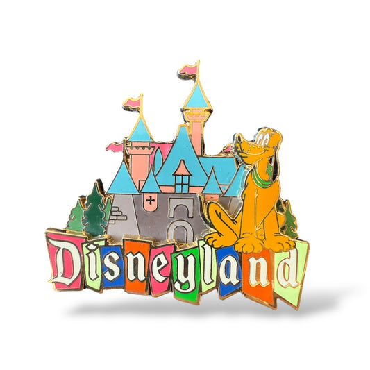 DLR Retro Disneyland Marquee Collection Pluto Pin