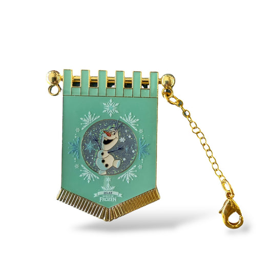 HKDL World of Frozen Chain Banner Olaf Pin