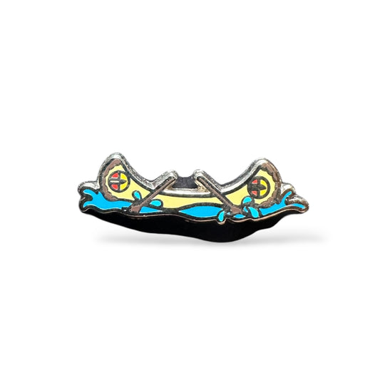 DLR Tiny Kingdom Davy Crocketts Explorer Canoes Pin